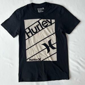Hurley Black Graphic T-Shirt size Men’s S fits like Boys 14